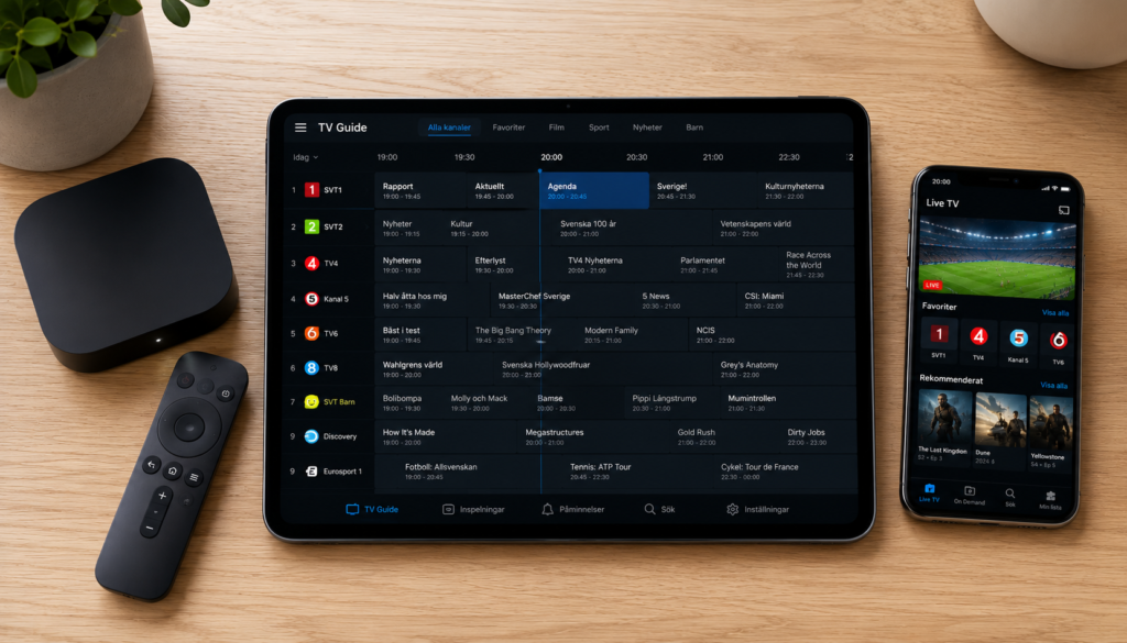 IPTV vs Kabel TV & Boxer i Sverige