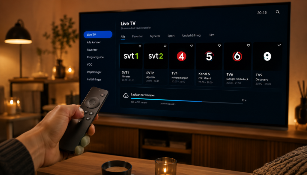 IPTV vs Kabel TV & Boxer i Sverige