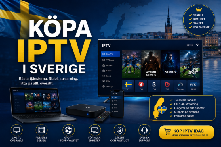 Köpa IPTV i Sverige