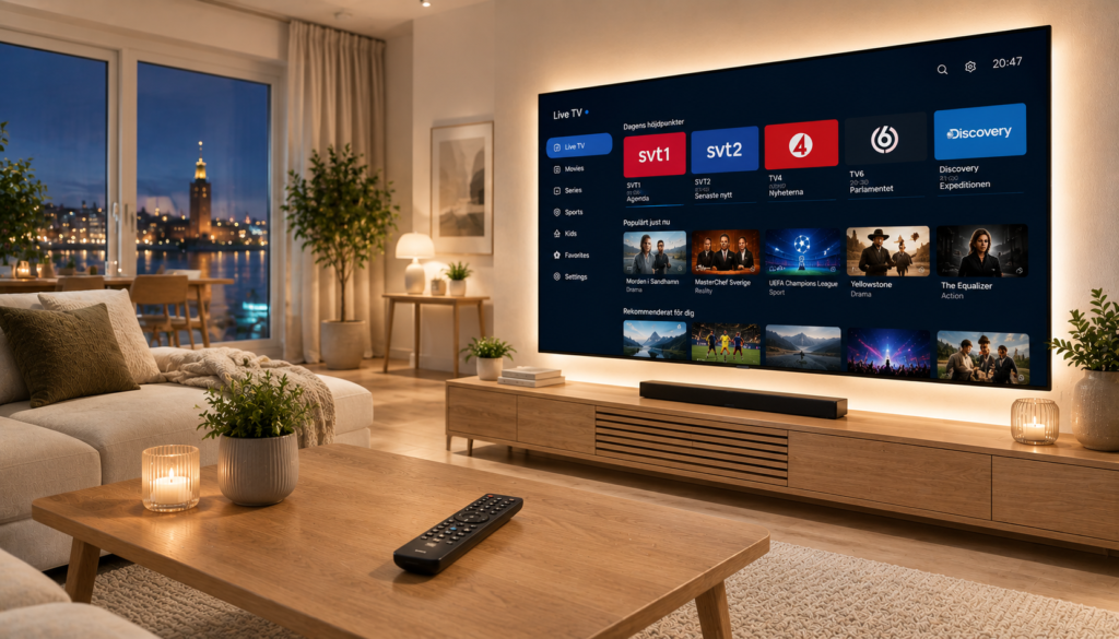 internethastighet för iptv