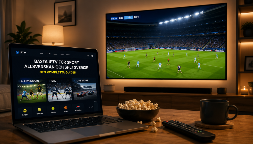 Bästa IPTV för sport, Allsvenskan och SHL i Sverige