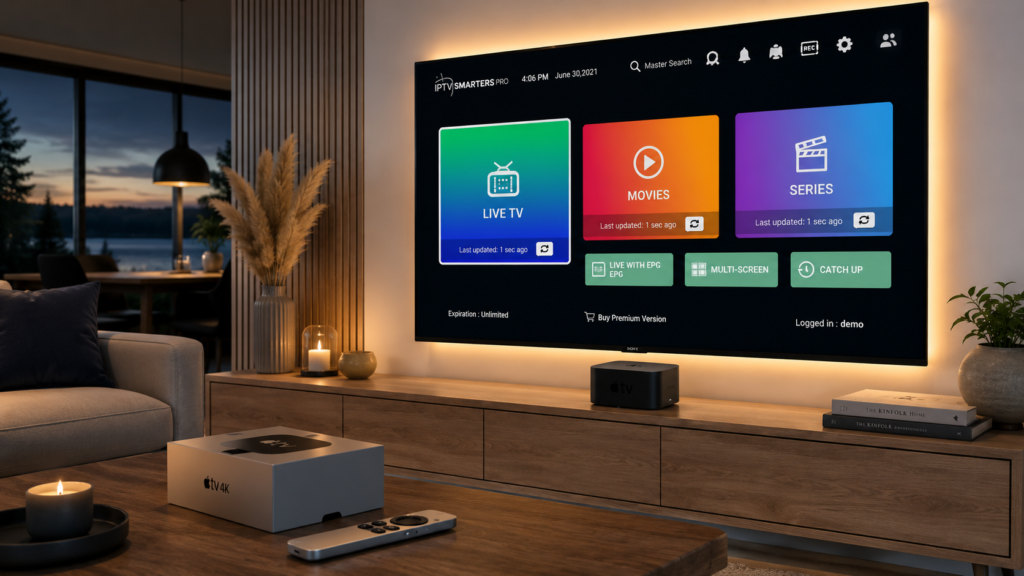 Hur man ställer in IPTV på Apple TV