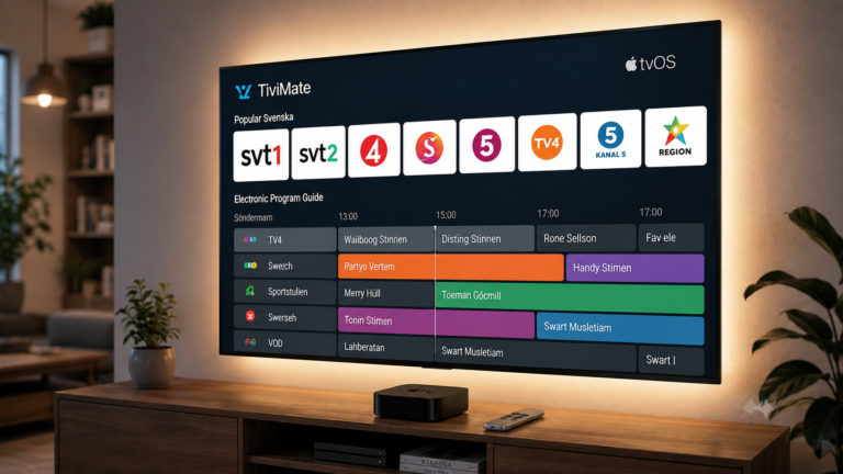 Hur man ställer in IPTV på Apple TV
