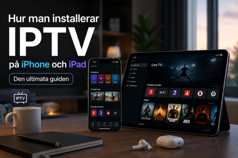 Hur man installerar IPTV på iPhone och iPad: Den ultimata guiden